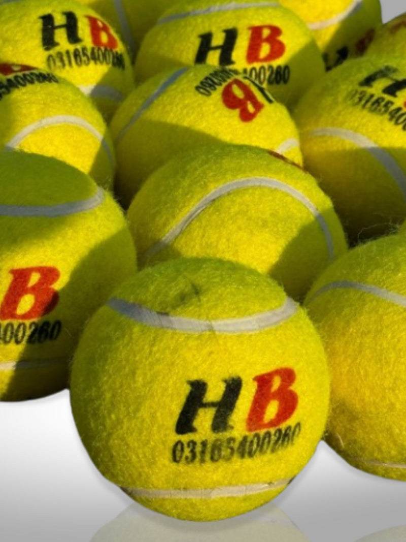 HB Sports - Tennis Cricket Ball - Set of 12 Pieces